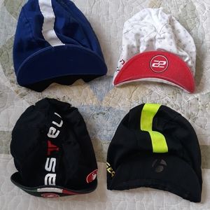 Vintage Bicycle skull caps